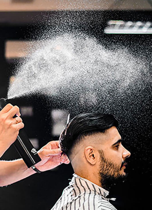 luxury hair salon team and beauty experts