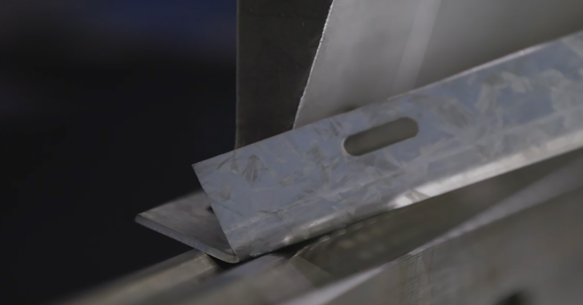 Industrial sheet metal laser cutting process