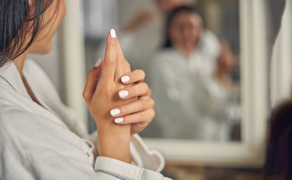 luxury manicure treatment in New York