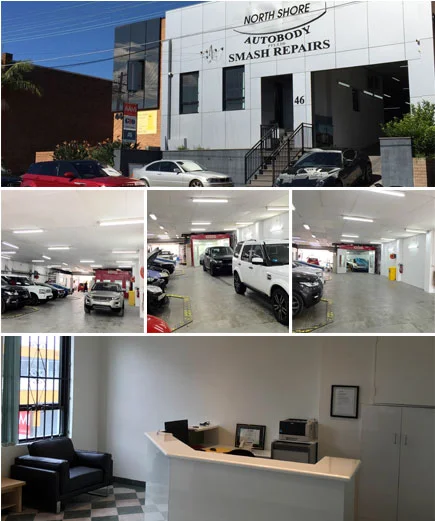 Sydney panel beater repairing collision damage